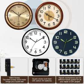 Faculx versatile hands kit lets you style any wall clock.