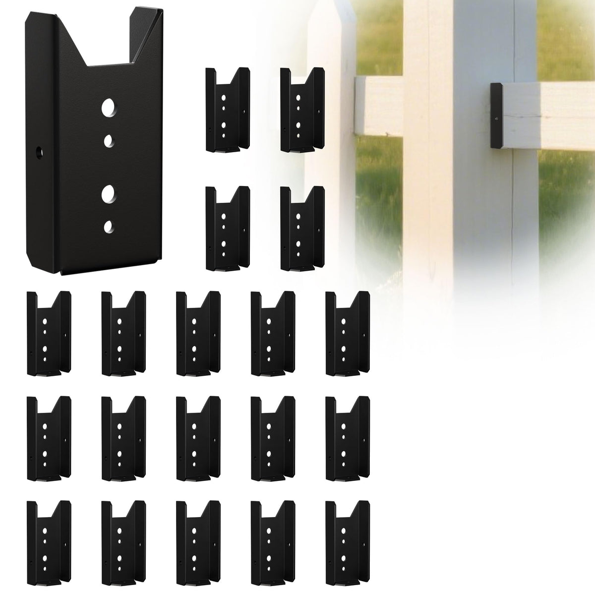 Fadachai 2x4 fence bracket demonstrating easy alignment