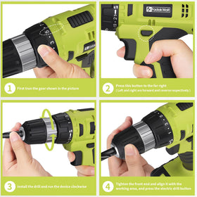 FADAKWALT bits kit with wood, metal, and screwdriver bits