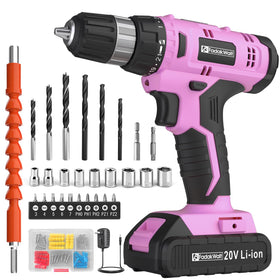 FADAKWALT cordless drill in action with 20V power for home projects