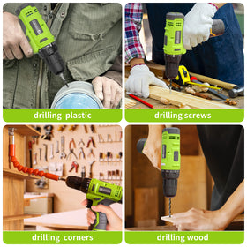 FADAKWALT cordless drill LED work-light aids precise work in dim spaces.