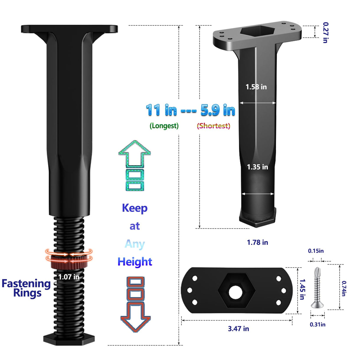 FafdBinm multi-purpose stability for furniture and seating
