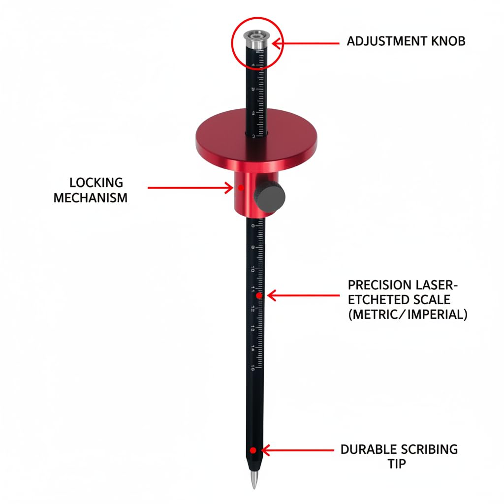 Glossy appearance provides smooth sliding and reduces burrs during marking tasks.