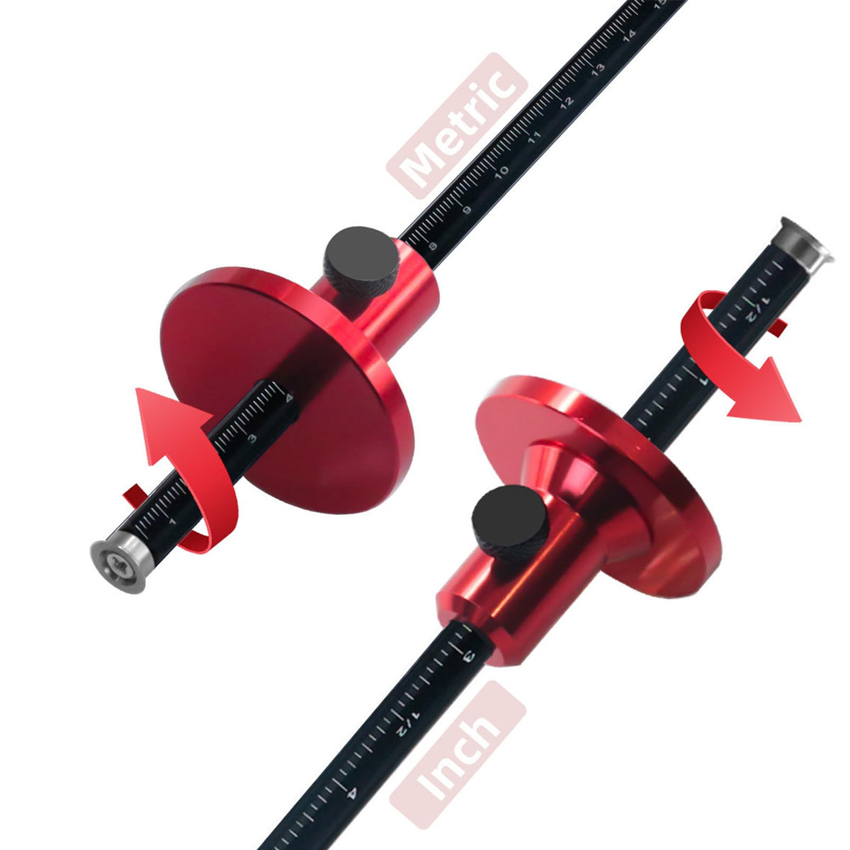 Ideal for wood marking and measuring in woodworking projects and furniture repairs.