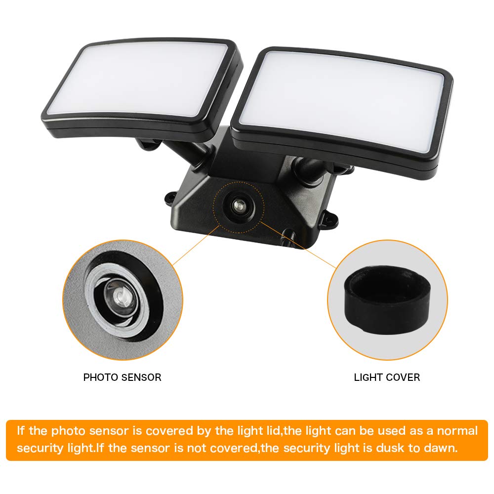 FAGUANGAO IP55 weatherproof outdoor light in a garden setting.