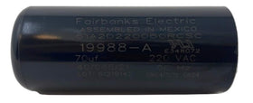 Fairbanks Electric Genie 19988A capacitor unit improves opener performance.