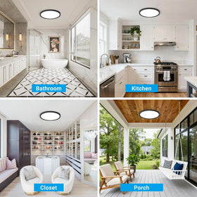 Fairdeer 12-inch ceiling light provides soft flicker-free lighting for eye comfort.