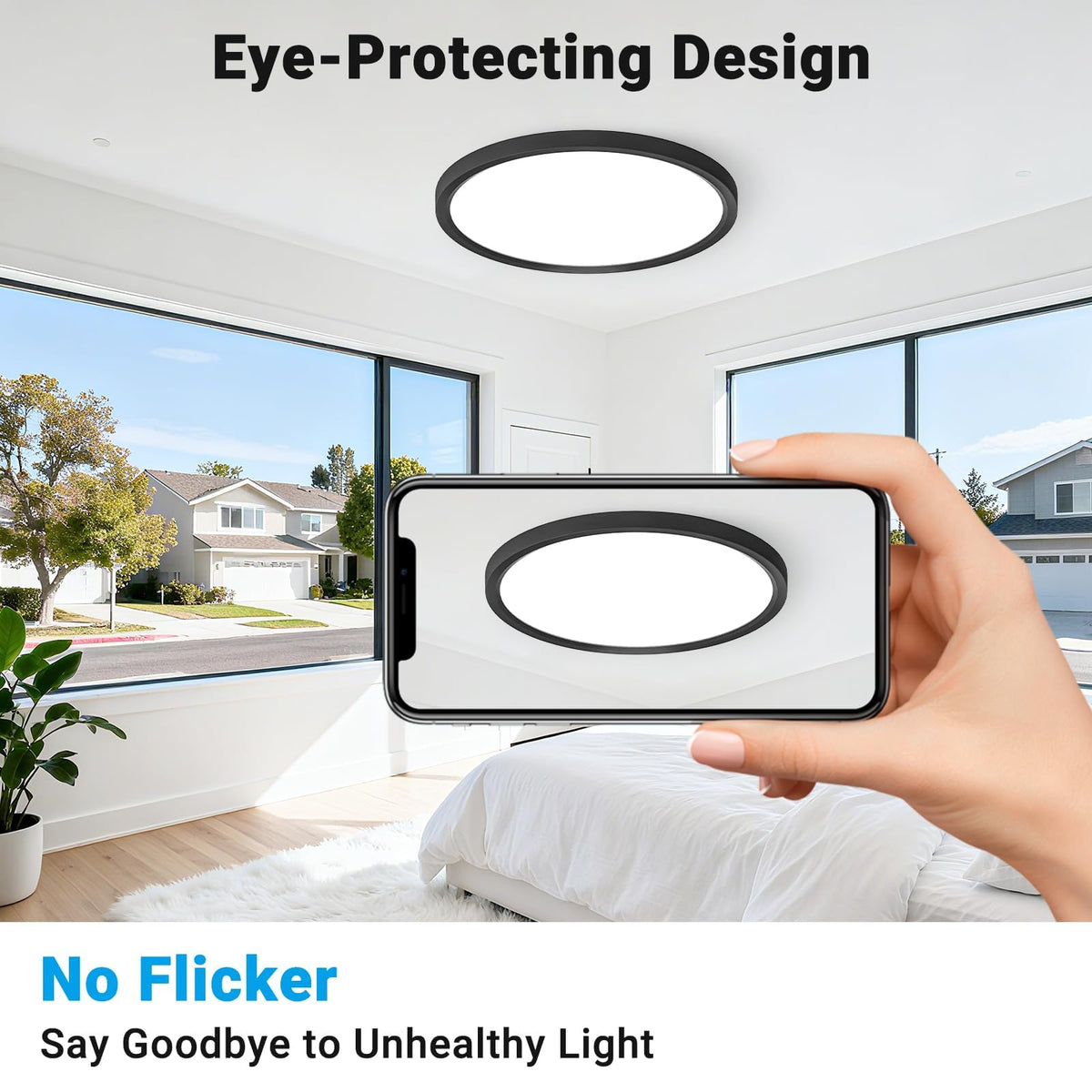 Fairdeer moisture-resistant design ensures safe use in damp kitchens and baths.