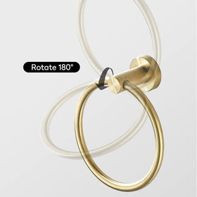 FAIRGIA toilet paper holder installed horizontally or vertically for flexible layouts.