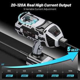 Faiuot rod compatibility supports 3/32"–1/8" for versatile metals.