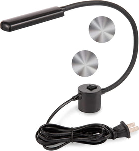FAJ magnetic-base sewing light provides stable hands-free brightness for sewing.