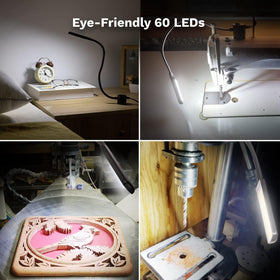 FAJ woodworking-detail-light supports clear visibility during precise cuts.