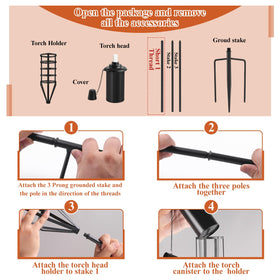 FALBAWR 16 oz refill opening makes quick fuel top-ups easy.