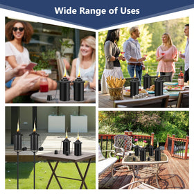 FALBAWR patio and garden lighting enhances evening decor