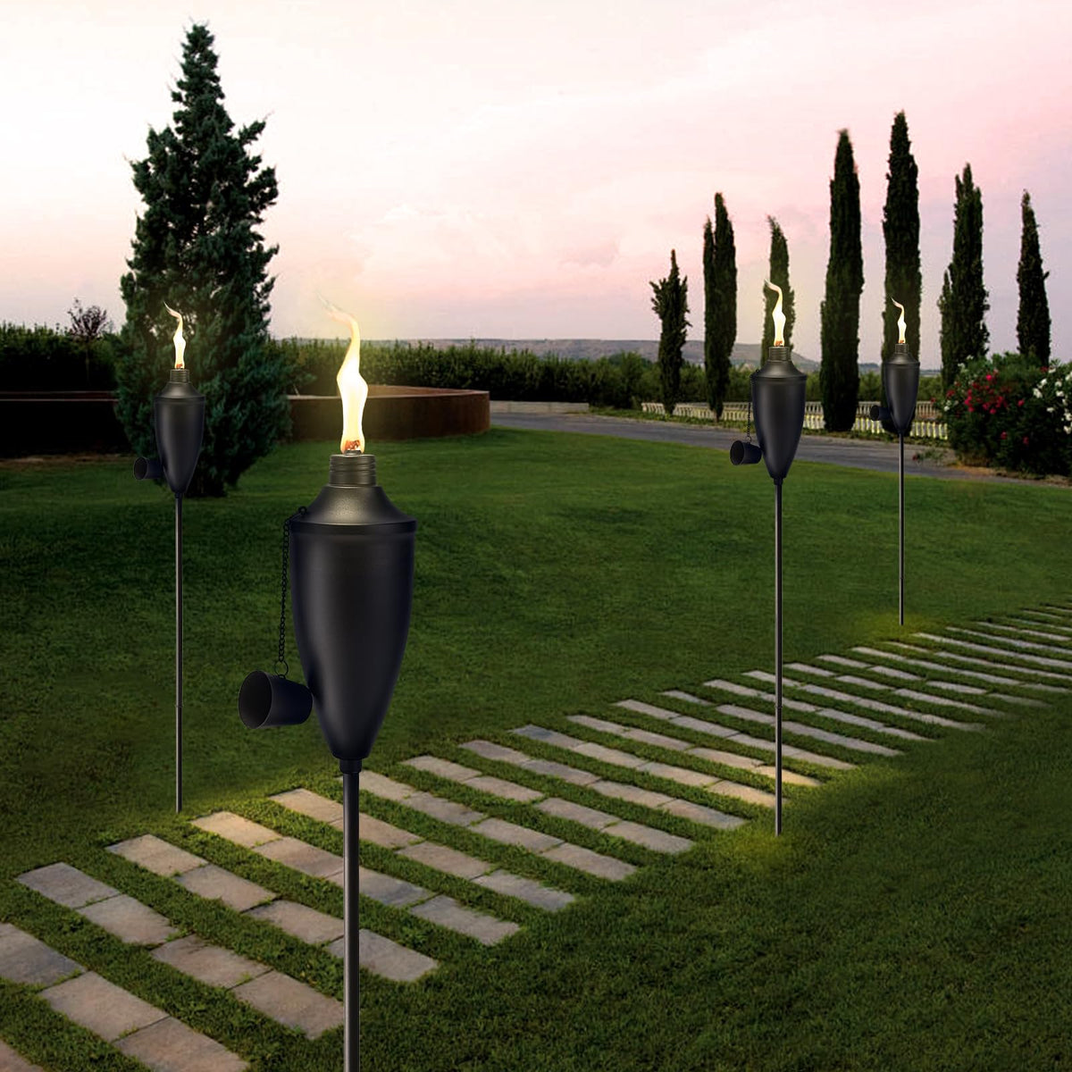 FALBAWR weatherproof torches endure outdoor conditions and last longer.