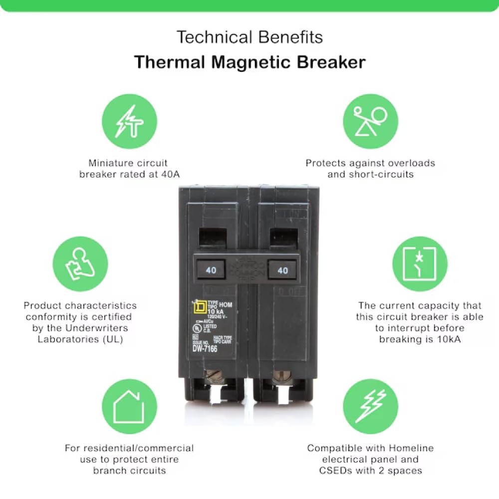 FalconSupply HOM240 plug-on connection demonstrates secure Homeline compatibility.