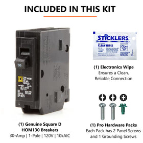 FalconSupply HOM130 grounding screw shown for safe electrical grounding