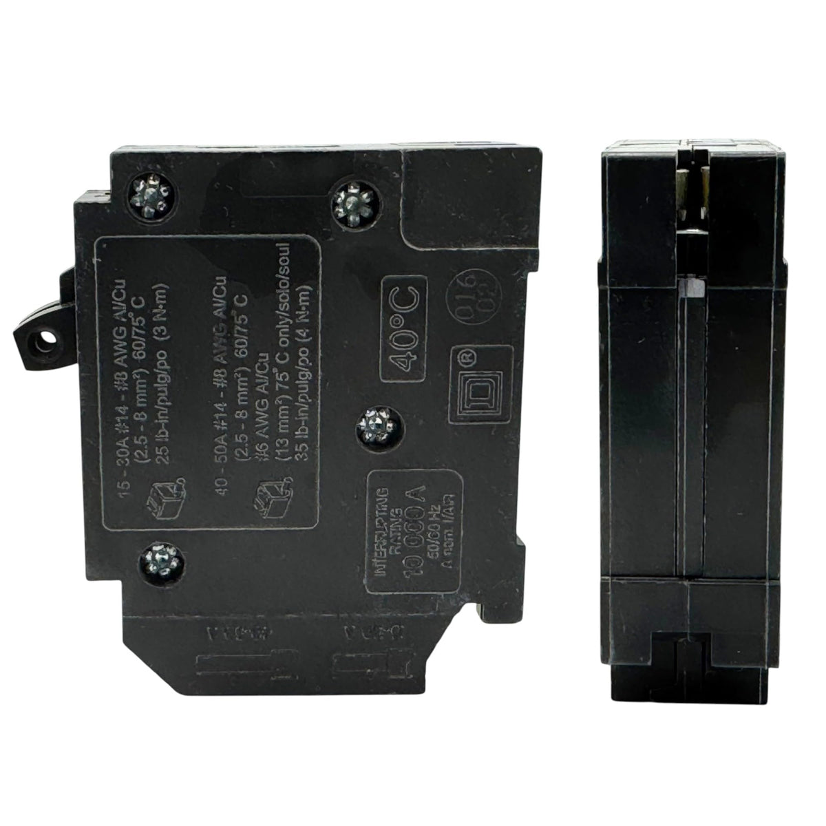 Compact, space-saving design helps expand panel capacity without a sub-panel.