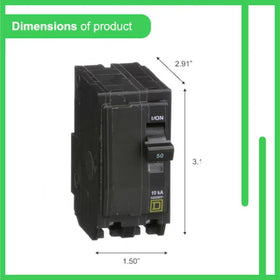 FalconSupply QO250 bundle contents including screws and cleaning wipe.