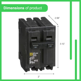 UL Listed and CSA Certified HOM250 safety component.