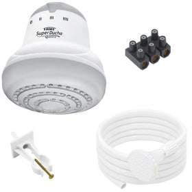 FAME SuperDucha Quattro hose with bidet attachment adds flexibility.