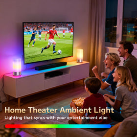 Famigreta table lamp anti-slip base keeps bedside lamp steady.