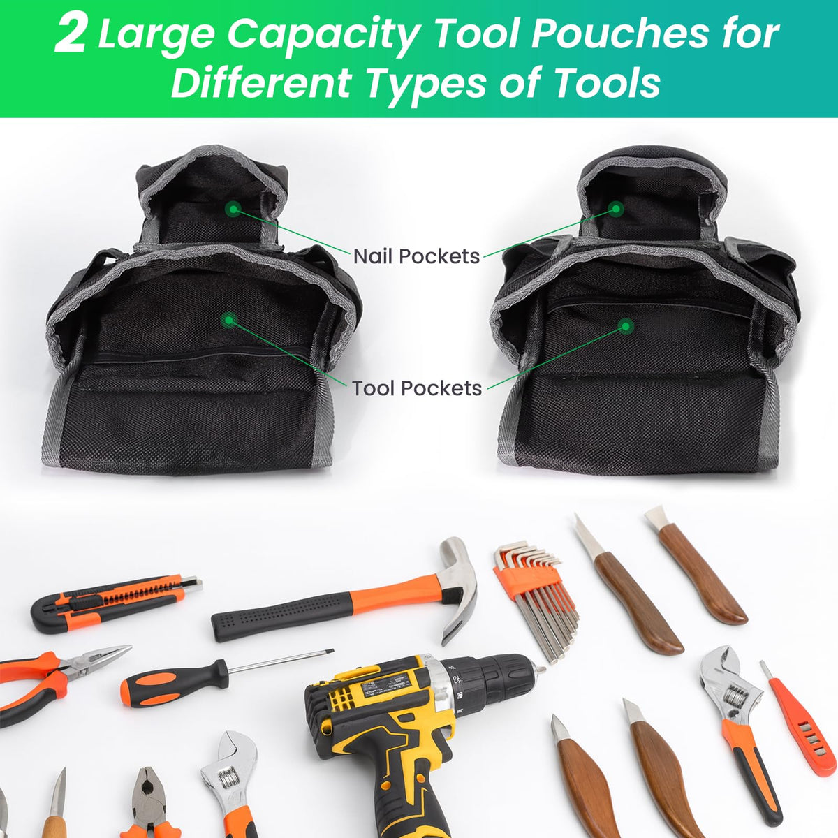 FamilyKit hammer holder and magnets keep essential tools within reach