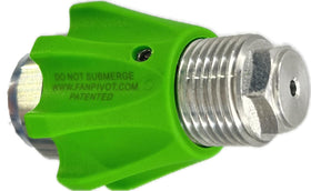 Fan Pivot airless spray gun attachment delivers smooth control for long sessions.