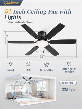 Fanbulous six blades delivering strong airflow with minimal vibration.