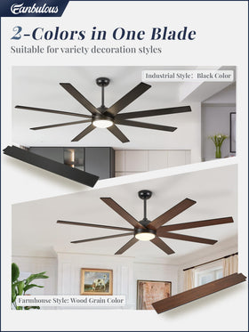 Fanbulous quiet DC motor delivers smooth airflow with low noise.