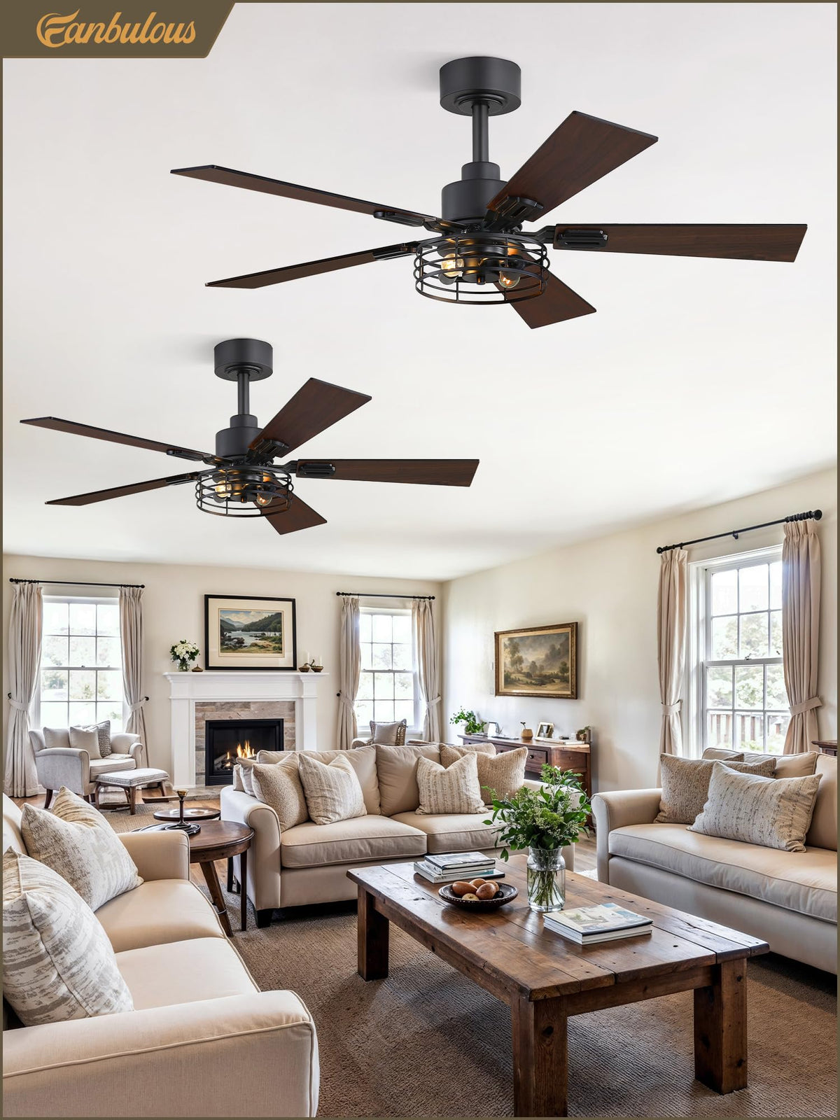 Fanbulous lighting requires separate E12 bulbs for full illumination.