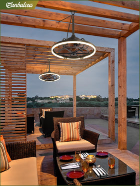 Fanbulous easy-assembly outdoor fan for quick installation