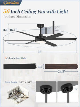 Fanbulous indoor/outdoor compatibility makes it ideal for patios and living rooms.