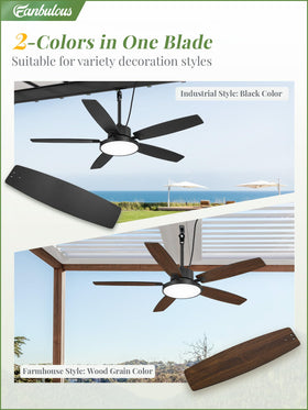 Fanbulous sealed motor housing prevents rust in damp outdoor spaces