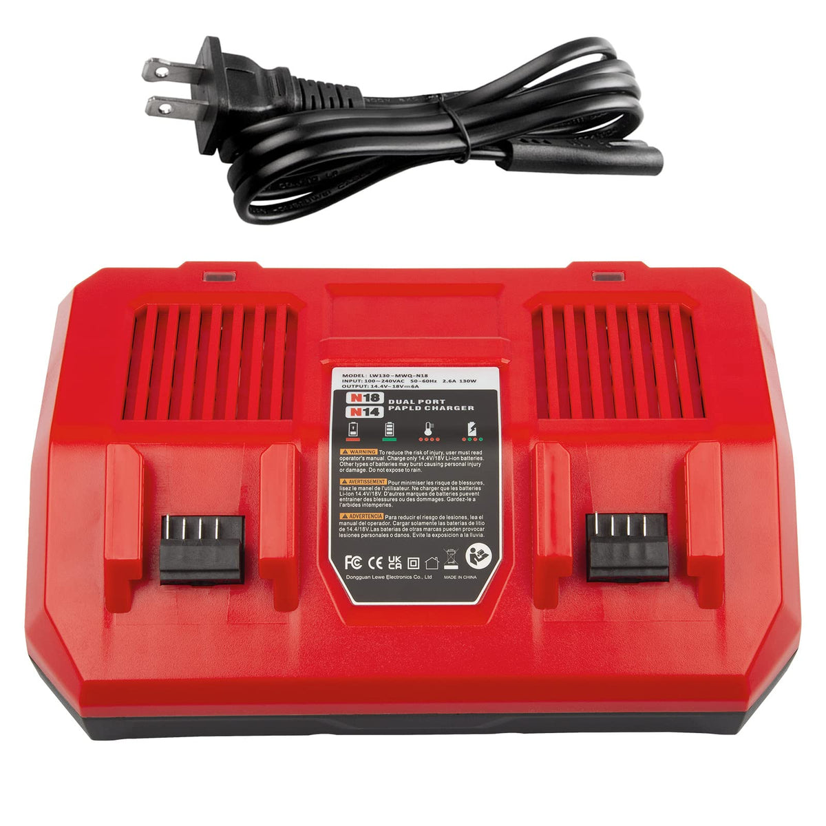 Fancy Buying dual charger for Milwaukee MK18 with rapid charging