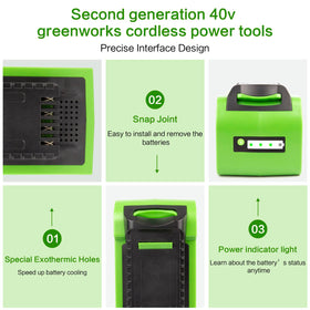 Fancy Buying LB40A010 compatibility with GreenWorks 40V tools expands your range