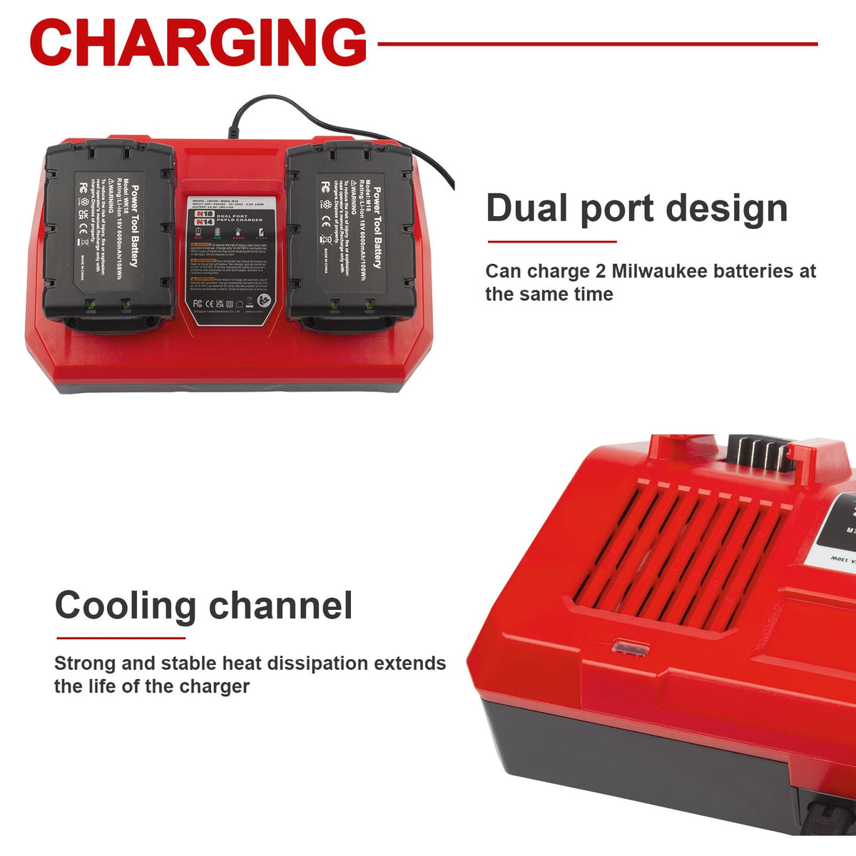 Fancy Buying LED charging progress display for easy monitoring