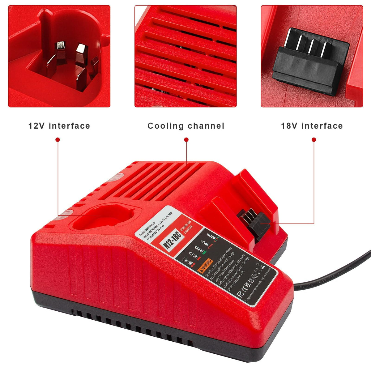 Fancy Buying rapid charger compatible with multiple RED lithium batteries.