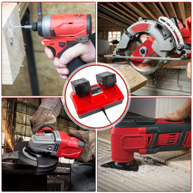 Fancy Buying safety charger with overcharge protection for Milwaukee