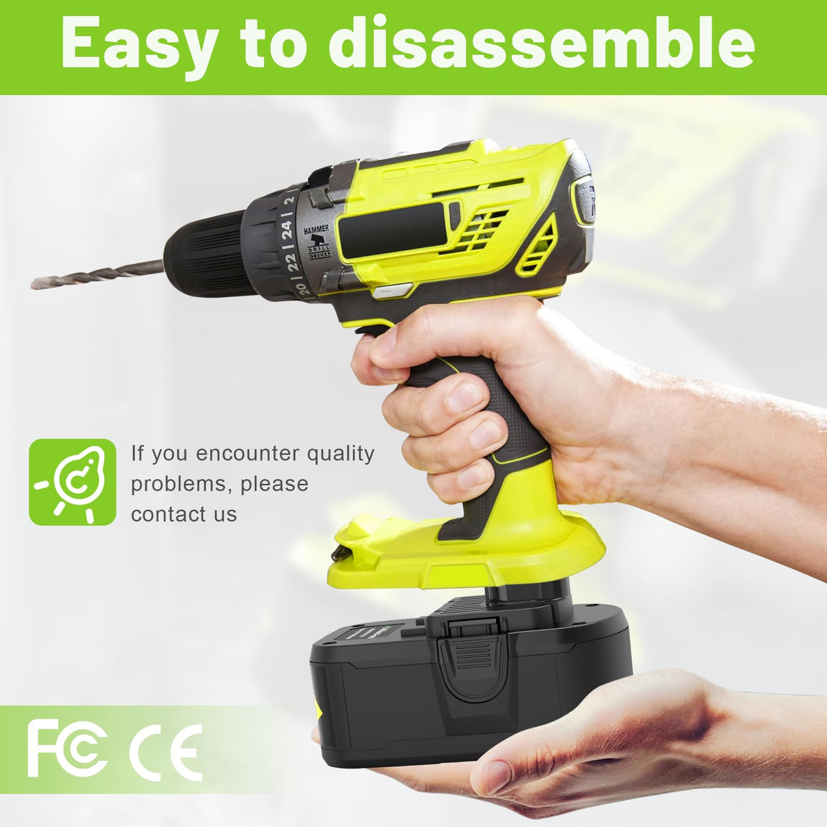 Fancy Buying two-pack for easy replacement across Ryobi tools