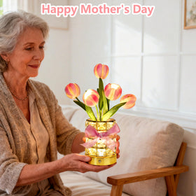 FancyPlus gift-ready tulip lamp suits birthdays and anniversaries.