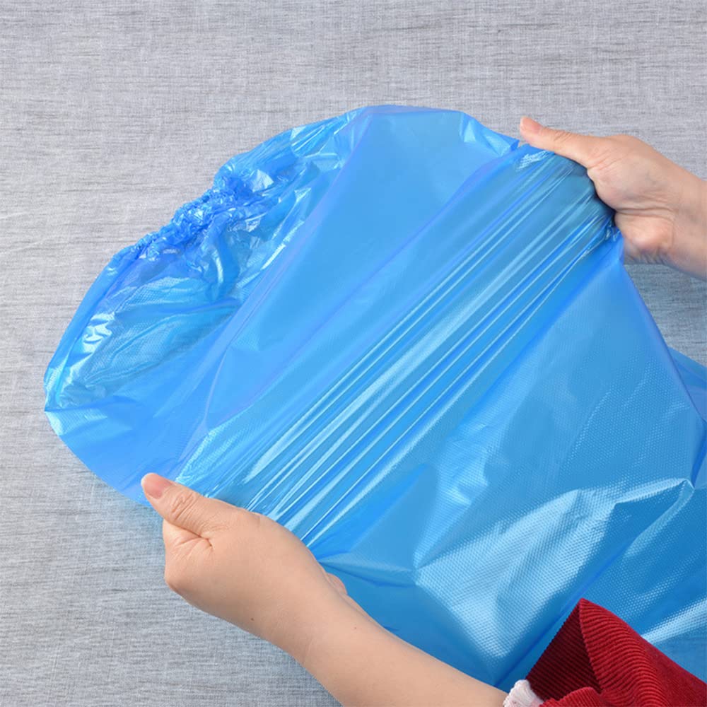 Fancystyle blue boot covers are waterproof to shield shoes in wet environments.