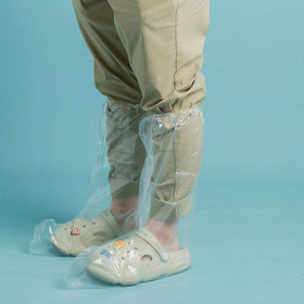 Fancystyle water-resistant overshoes help keep footwear dry in wet environments