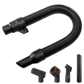 FancyTark hose assembly for 18V/28V vacuums showing versatile cleaning use case