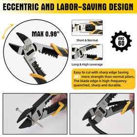 Fancytool 8-inch 4-in-1 tool showcasing ergonomic design.