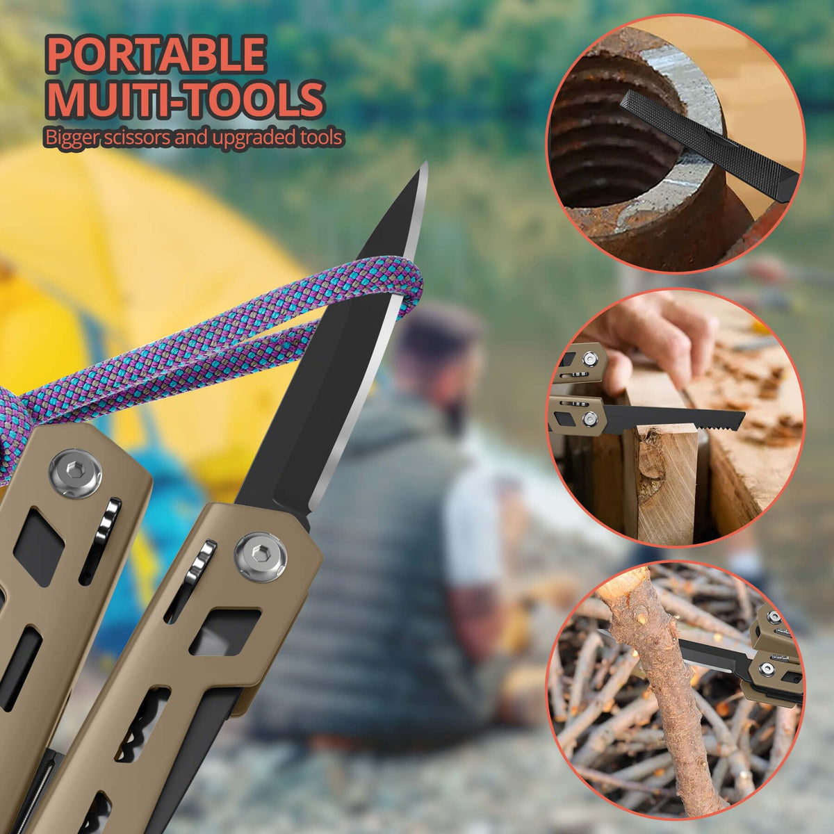Self-locking tools by Fangfo improve safe operation during use.