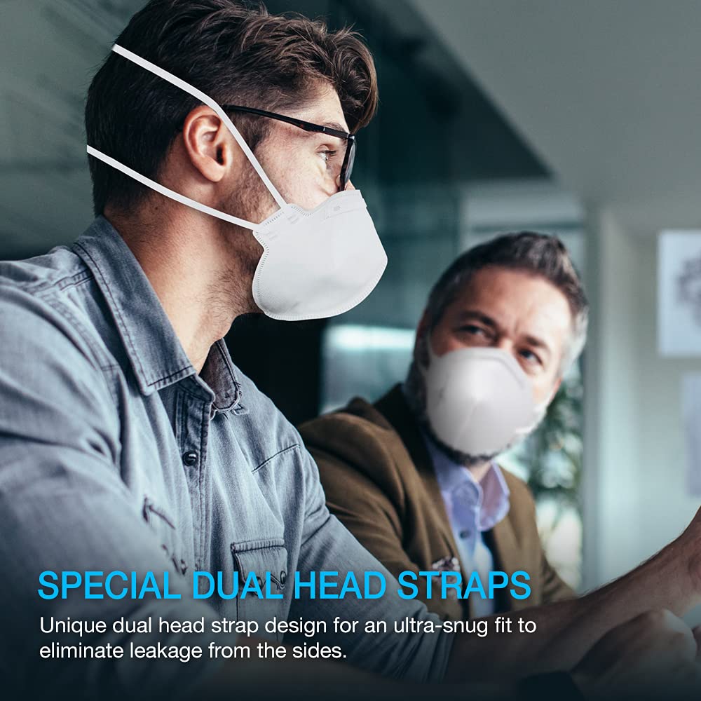 FANGTIAN N95 mask filtration media showcases breathable design for easier breathing.