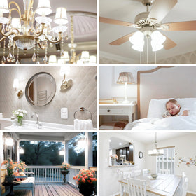 FanNicoo E12 LED bulb replaces up to 120W halogen with energy efficiency