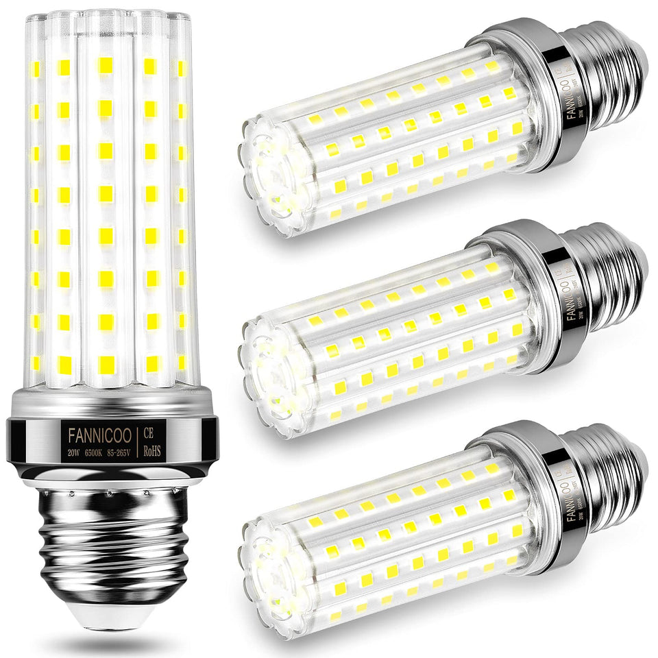 FanNicoo LED corn light bulb providing 150W-equivalent brightness for home use