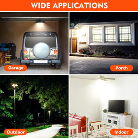FanNicoo long lasting bulb with 38,000 hour lifespan reduces replacements